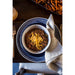 Lina Blue Stripe Dinner Plate