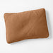 European Flax ®-Certified Linen Brulee Brown Standard Quilted Pillow Sham