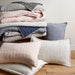 Grey Belgian Flax Linen Sham Standard