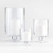 London Clear Hurricane Candle Holder 9"