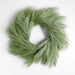Faux Long Needle White Pine Wreath 32"