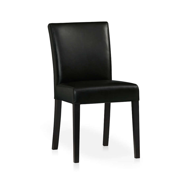 Lowe Onyx Leather Dining Chair