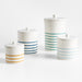 Maeve Striped Medium Canister