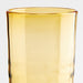 Malta Amber Handblown Glass Tumbler