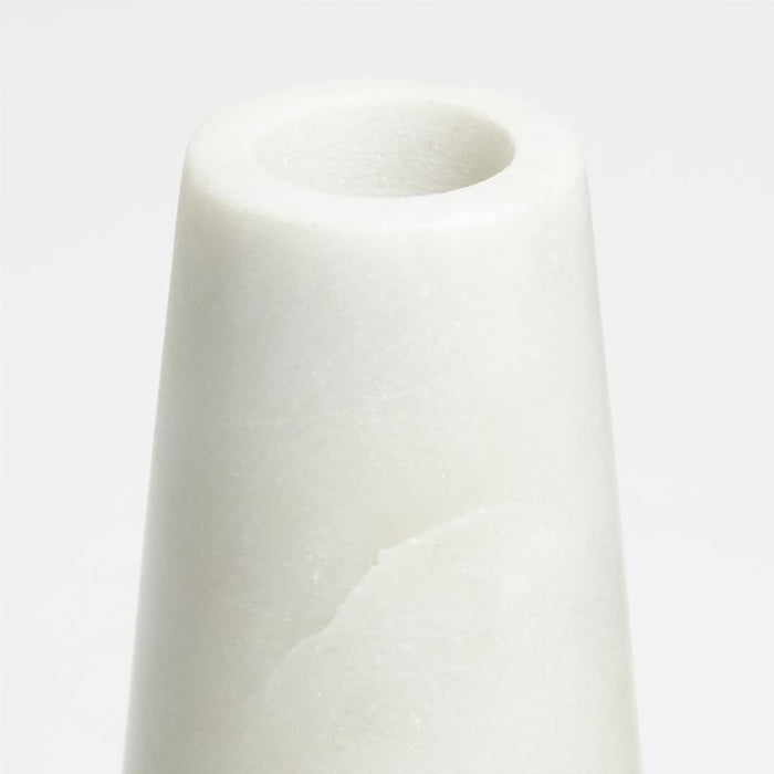 Marble Taper Candle Holder 4"