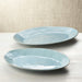 Marin Blue Small Oval Platter