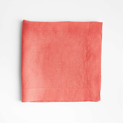 Marin Sienna Pink Linen Napkin