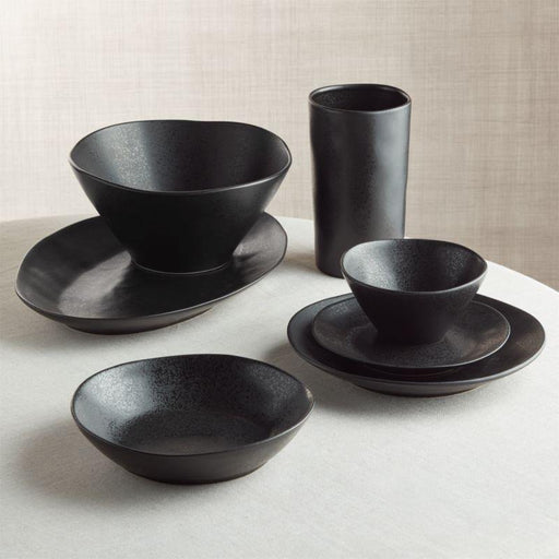 Marin Matte Black Mug - Crate and Barrel Philippines