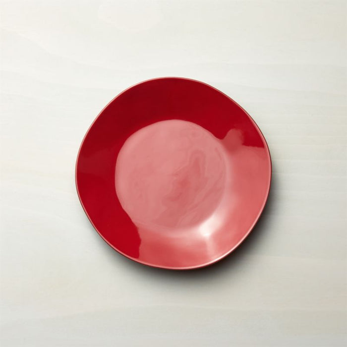Marin Red Salad Plate