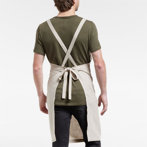 Marin Natural Tan European Flax ?-Certified Cotton Apron