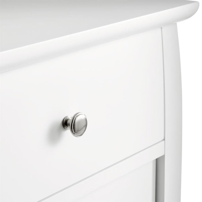 Mason White 5-Drawer Chest