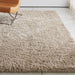 Memphis II Stone Shag Rug 6'x9' - Crate and Barrel Philippines