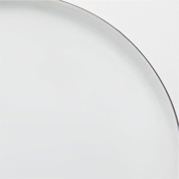 Mercer Black Rim Round Porcelain Salad Plate