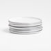 Mercer Black Rim Round Porcelain Salad Plate