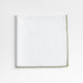 Merrow Stitch Olive Green Organic Cotton Napkin