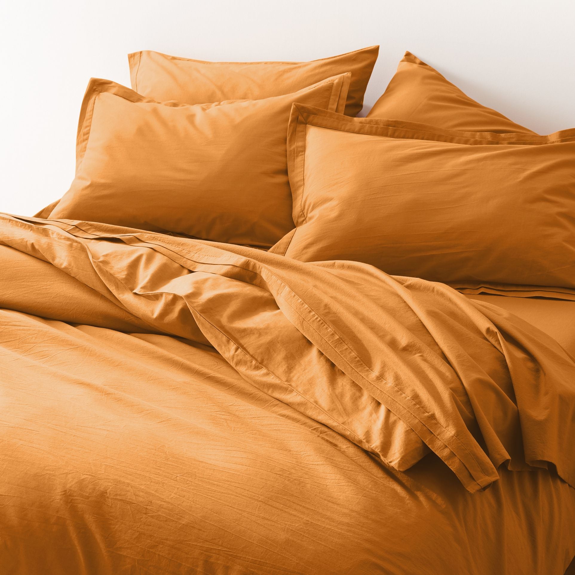 Mellow Amber Organic Cotton Full/Queen Duvet Cover