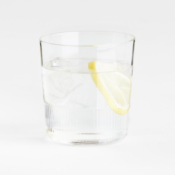 Mid-Ridged Medium Drinking Glass