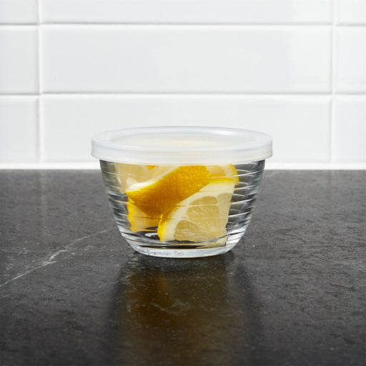 Mini Ribbed Bowl with Lid - Crate and Barrel Philippines