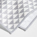 Modern Check Grey Recycled Dish Towel, Set of 2