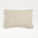 Modern Crescent Kilim 22"x15" Brulee Brown Throw Pillow Cover