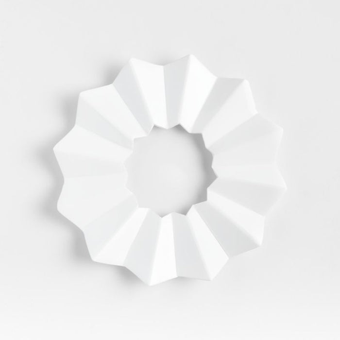 Modern White Angled Trivet