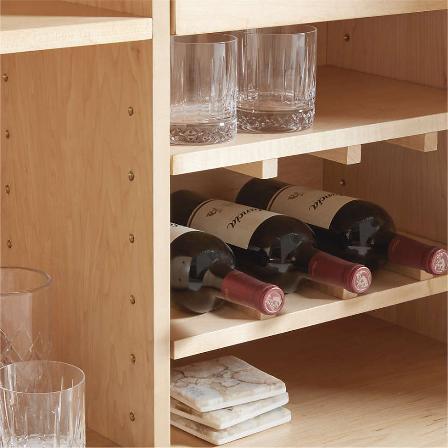 Mota Burl Wood Bar Crate and Barrel Philippines