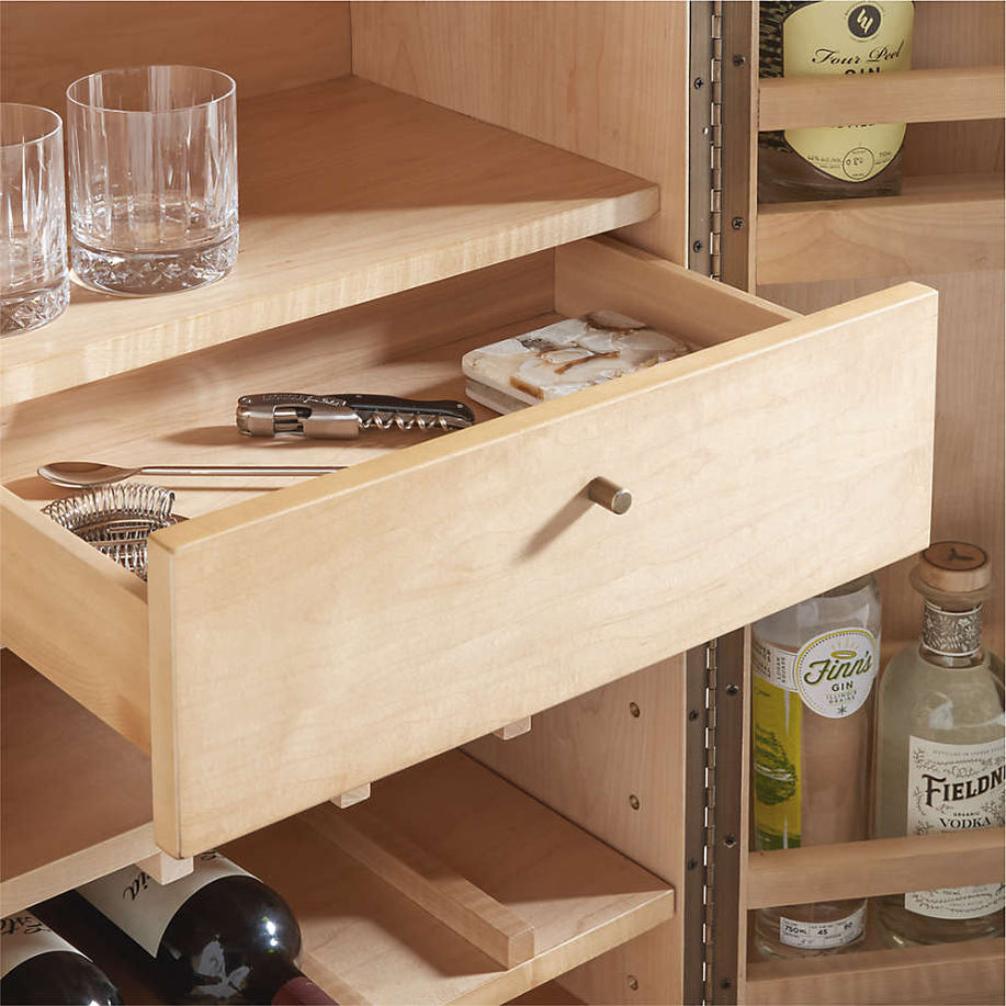 Mota Burl Wood Bar Crate and Barrel Philippines