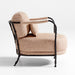Muirfield Sculptural Metal Accent Chair by Jake Arnold