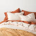 European Flax ®-Certified Linen Brulee Brown Full/Queen Quilt