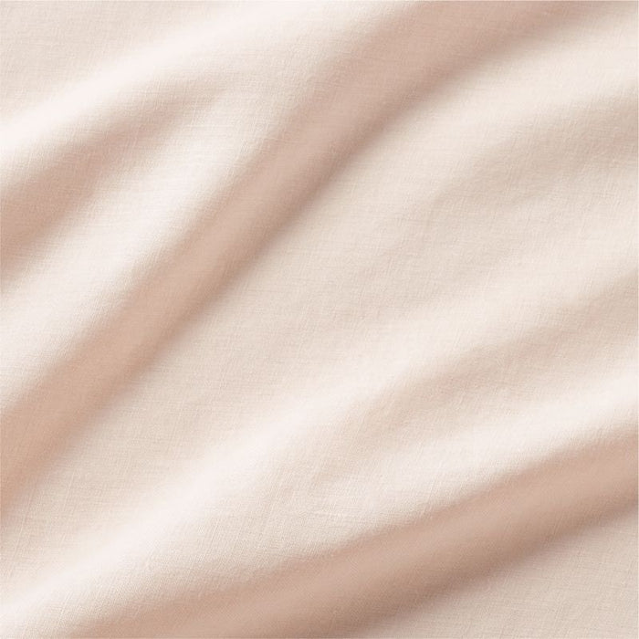 Natural Hemp Fiber Elegant Pink Queen Bed Sheet Set