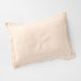 Natural Hemp Fiber Elegant Pink King-Size Pillow Sham