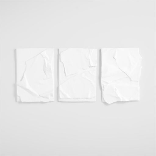 Nereus' Plaster Wall Art Panels by Alexis Gourguechon , Set of 3