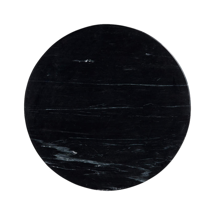 Nero Black Marble Accent Table