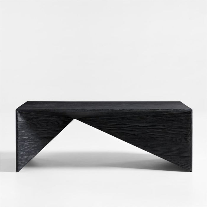 Nord Charcoal Rectangular Wood Coffee Table