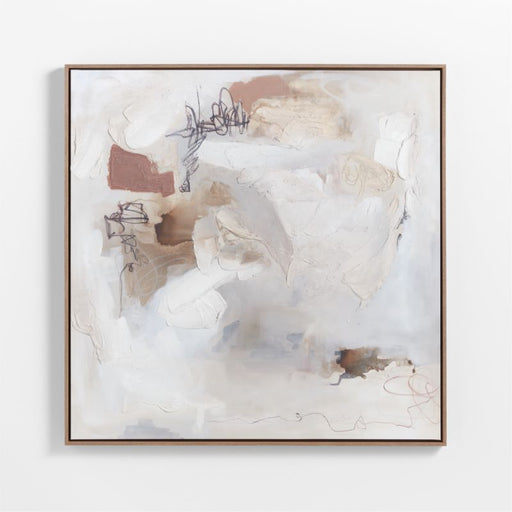 'Note to Self' Framed Wall Art Print 43.5"x37.5" by Huda Hashim