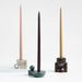 Noyau Green Marble Taper Candle Holder by Athena Calderone