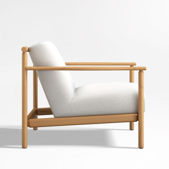 Ojai Upholstered Wood Frame Accent Chair