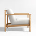 Ojai Upholstered Wood Frame Accent Chair
