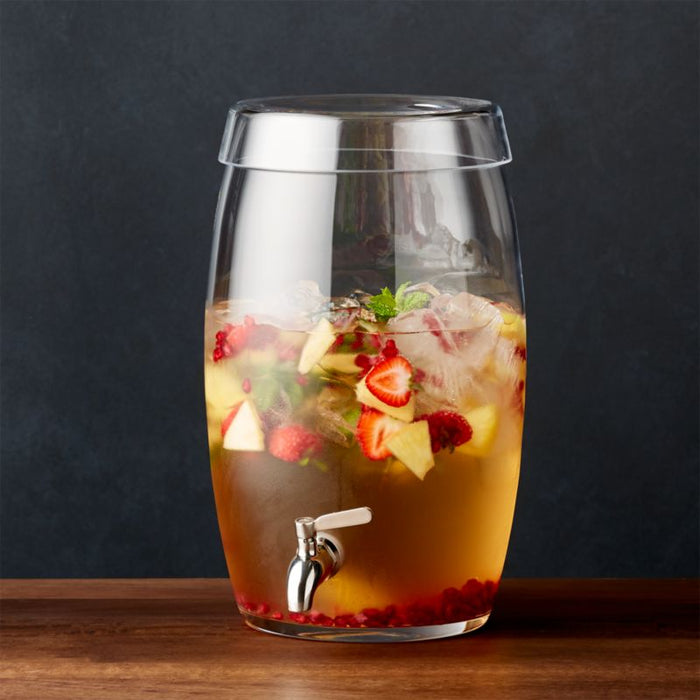 Oregon Glass Drink Dispenser - Crate and Barrel Philippines