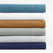 Organic Double Weave Brulee Brown King Sheet Set