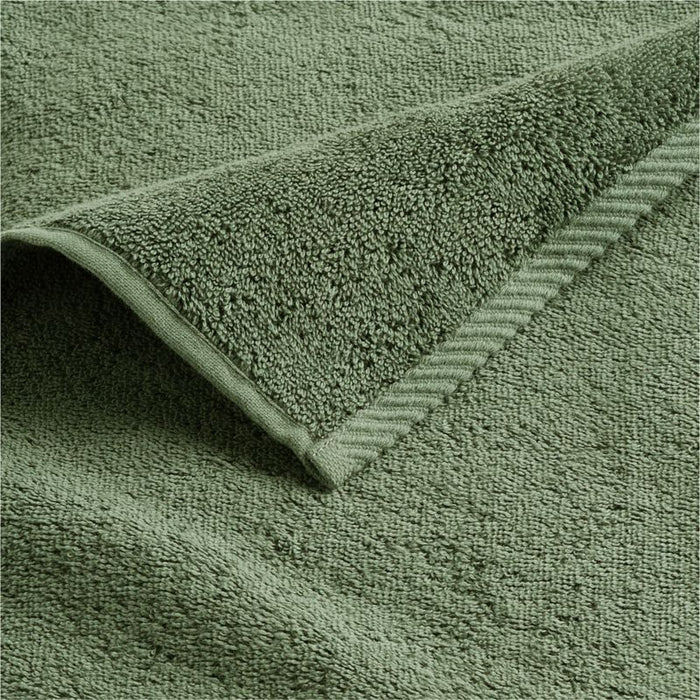 Quick-Dry Duck Green Organic Cotton Hand Towel