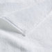 Quick-Dry White Organic Cotton Bath Towel