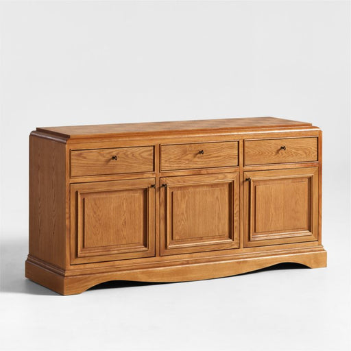 Owlwood Oak Credenza by Jake Arnold
