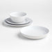 Paige White Salad Plate