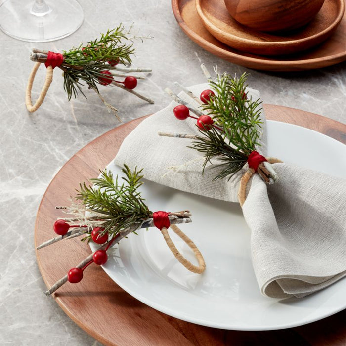 Twig Berry Napkin Ring