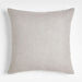 Penguin Portrait 23" White Wool Pillow Cover