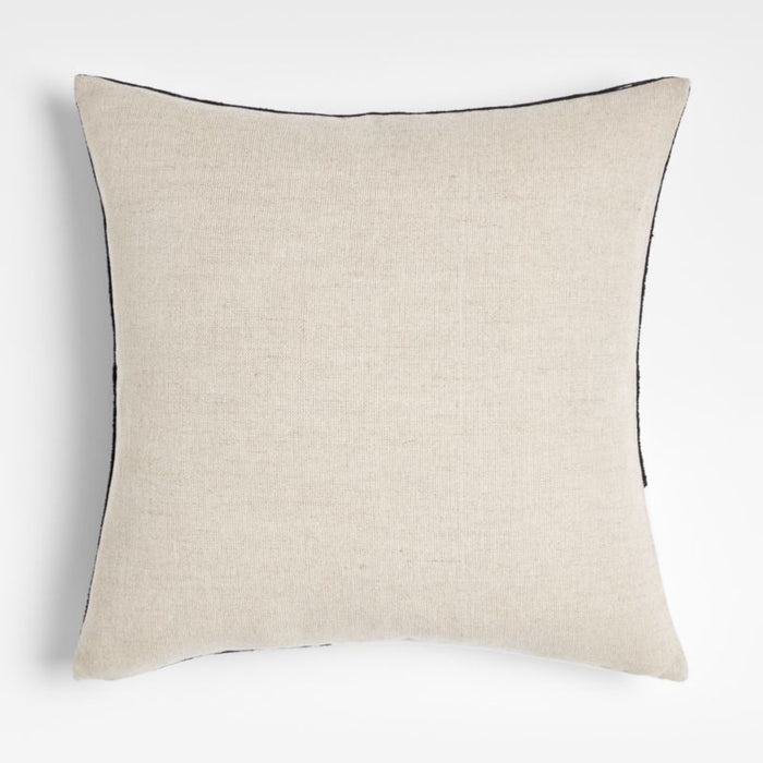 Polar Bear 23" Black Pillow Cover