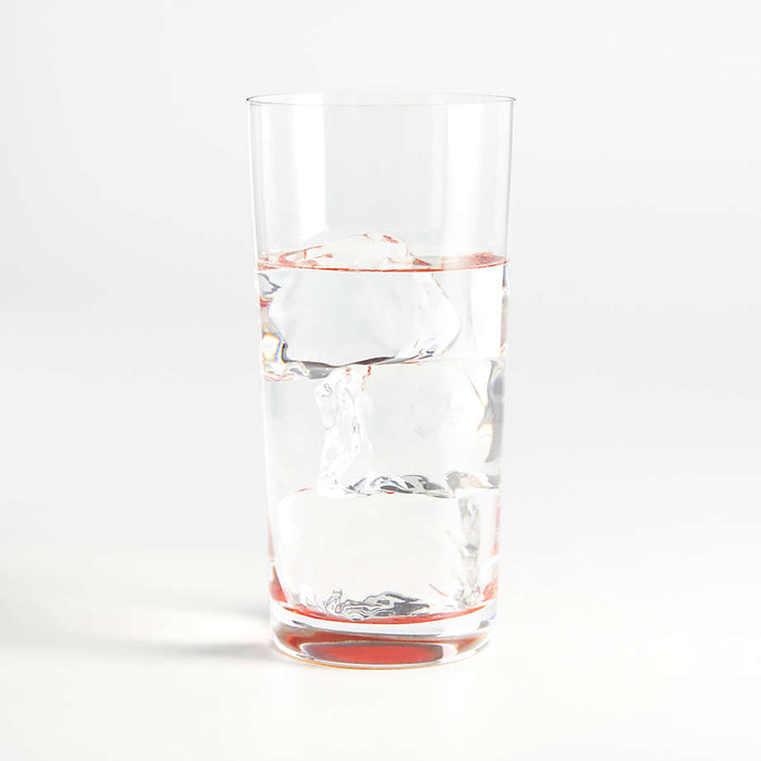 Prism Paprika Cooler Glass