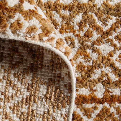 Provence Jute and Wool Hand-Knotted Taupe Brown Area Rug 8'x10'