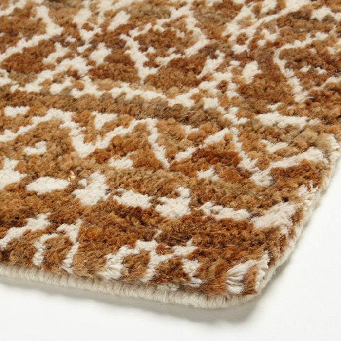 Provence Jute and Wool Hand-Knotted Taupe Brown Area Rug 8'x10'